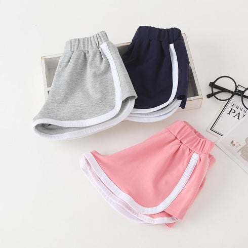 Summer Girls' Casual Sports Shorts